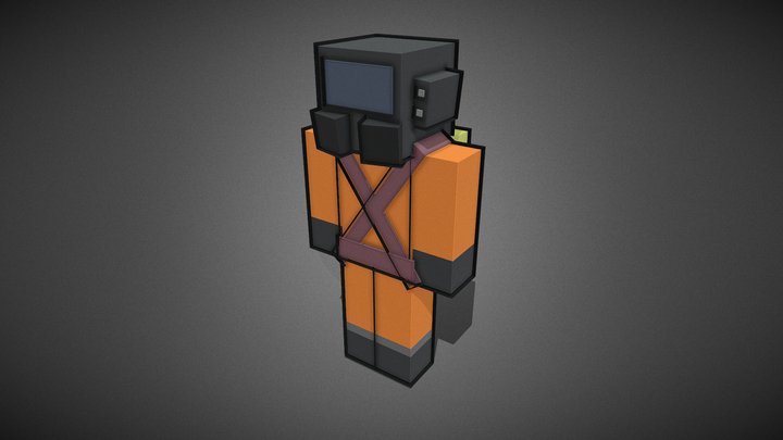 Lethal Company Employee 3D Model