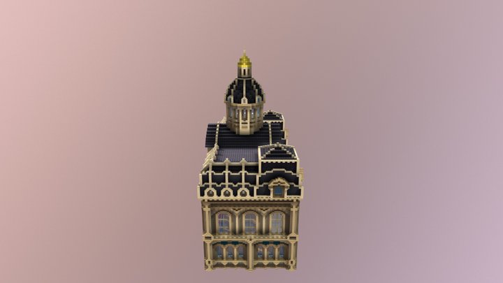 Baroque City Hall 3D Model