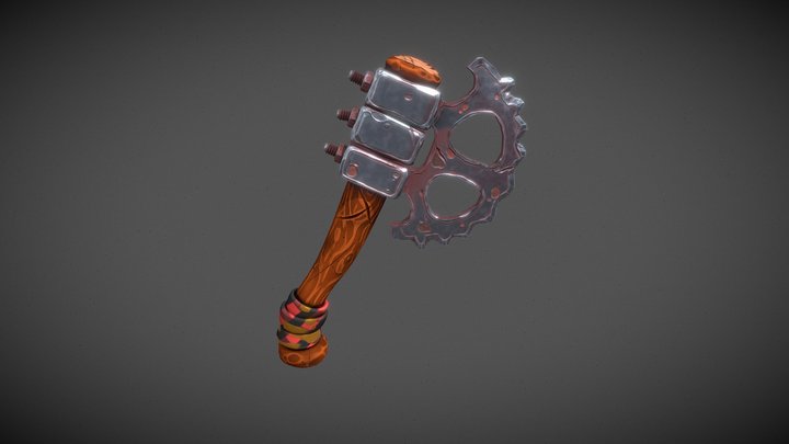Axe Weapon 3D Model