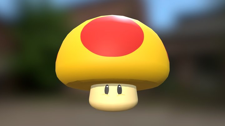 Giant Mushroom (GET OUT THE WAY) 3D Model