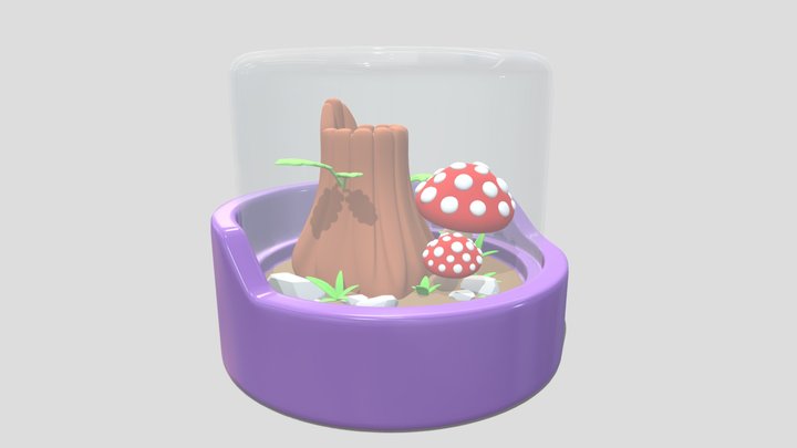 mushroom02 3D Model