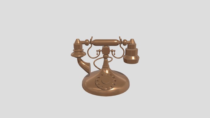 電話 3D Model