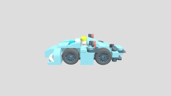 racecar n 2 3D Model