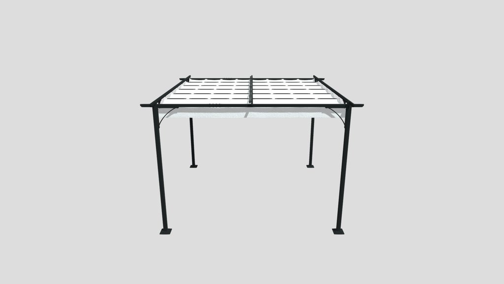 Steel Pergola With Canopy
