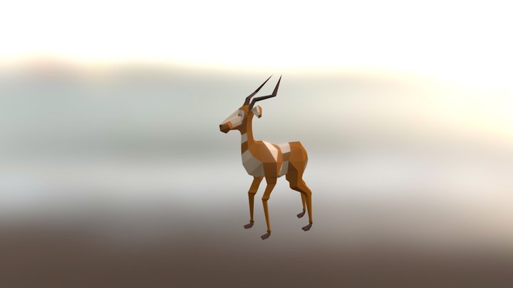Antelope 3D Model