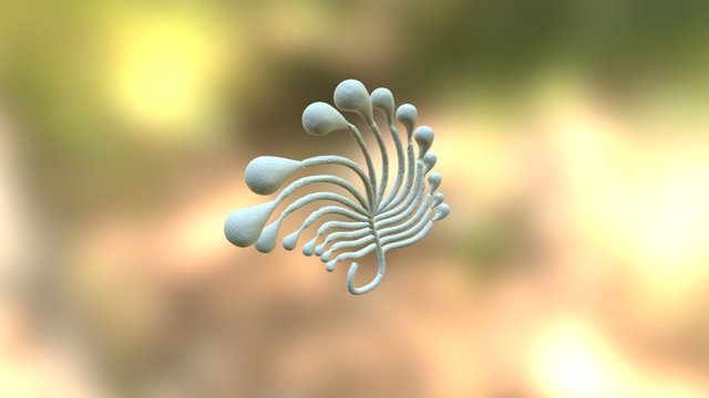 Patterned Palindrome 3D Model