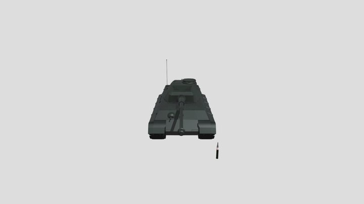 Tiger 2 B WehrMarcht (king tiger) 3D Model