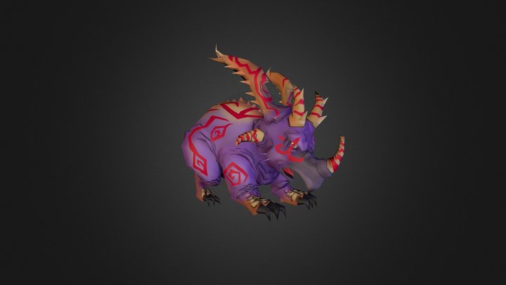 Pentaceratops 3D Model