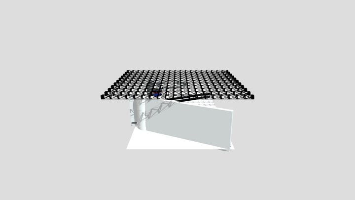 Stage CNN Indonésia 3D Model