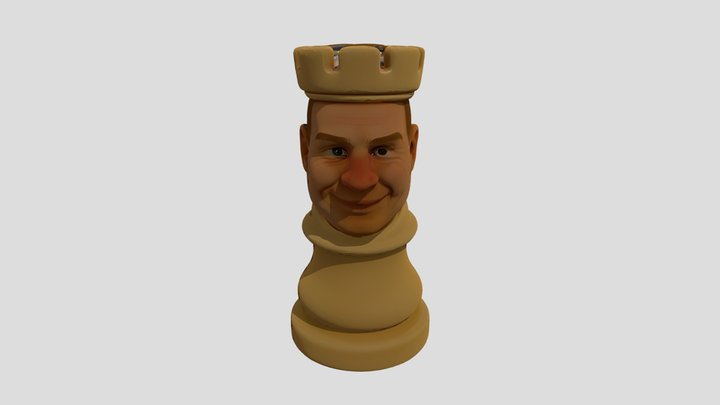 chesspiece tower peter – Modelo 3D gratuito STL