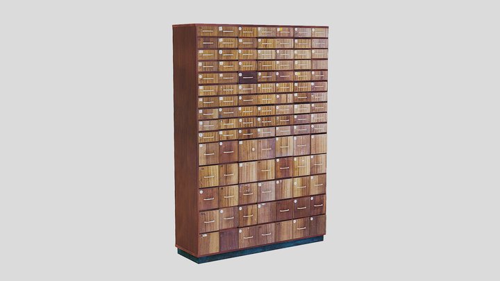 Collector's Cabinet 3D Model