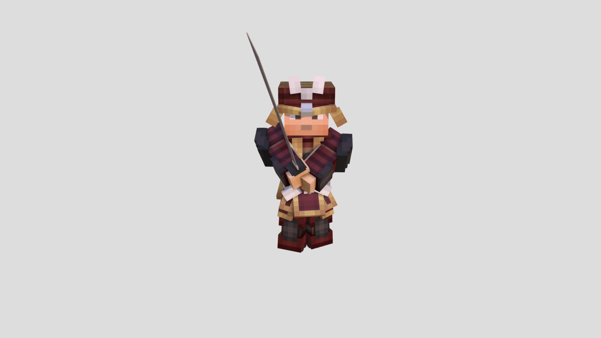 Samurai - 3D model by FreelanceFritz [7852594] - Sketchfab