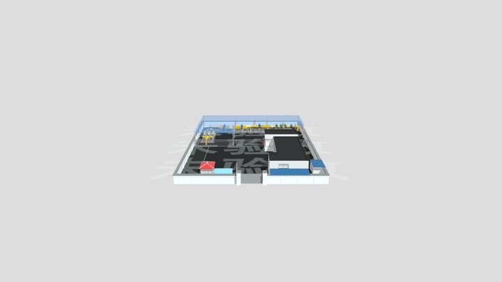 浒关站05 3D Model