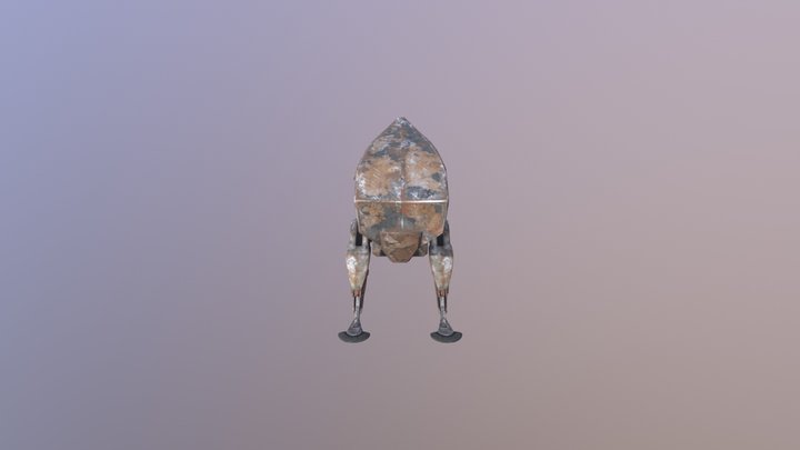 Robot Dino Attack 3D Model