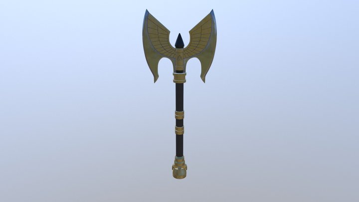 Eagle War Axe 3D Model