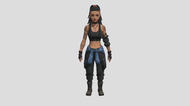 Ninja 3D Model