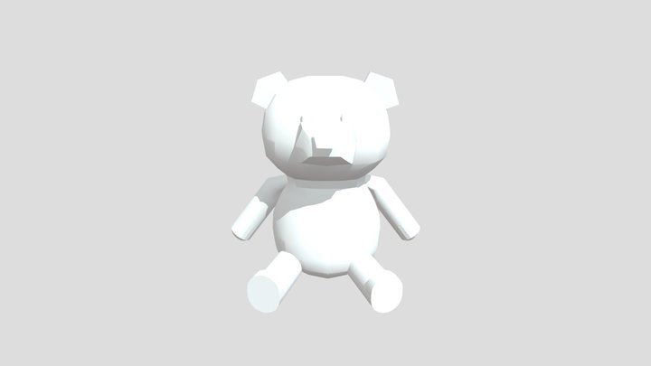 Teddy Bear 3D Model