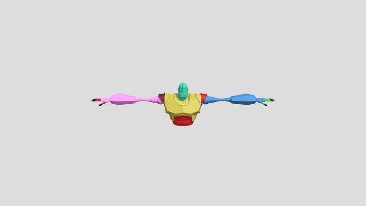 Iron Giant build 3D Model