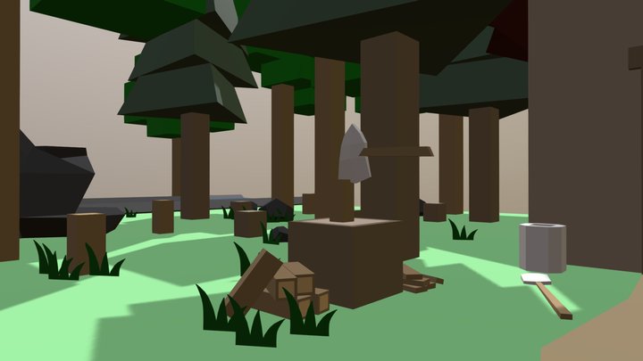 Cabin 3D Model