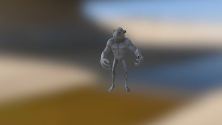 iClone Werewolf 3D Model