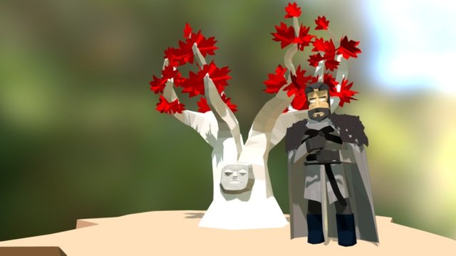 Eddard Stark fanmade 3D Model