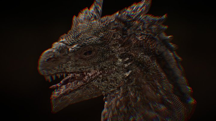 Dragon Young Blood 3D Model
