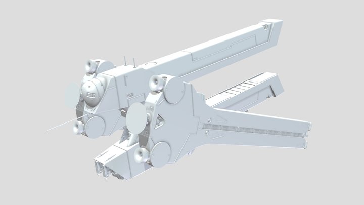 銀河帝国軍 単座式戦闘艇 ワルキューレ 3D Model