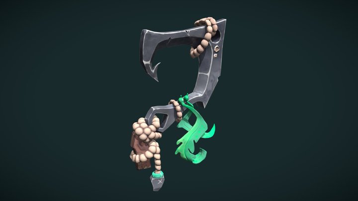 Angler's Hook | Stylized Creation 3D Model
