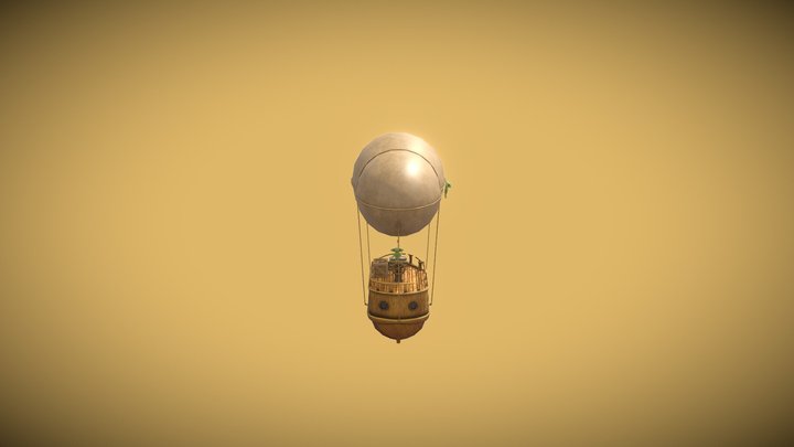 Goblin airship 3D Model
