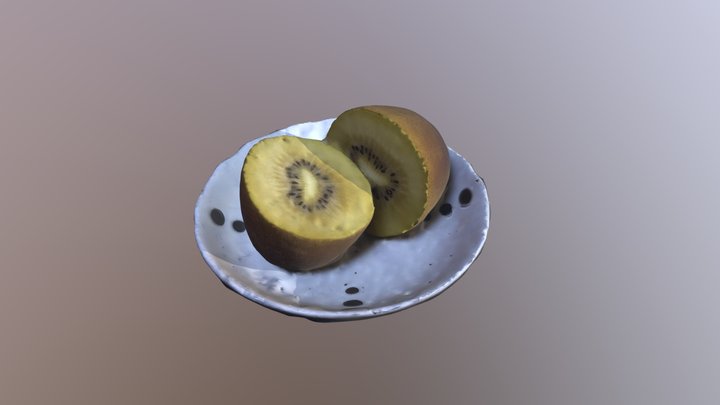 Kiwifruit 3D Model