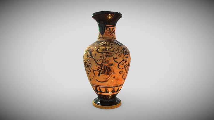 Ceramic vase 3d model – Gratis 3D-model STL