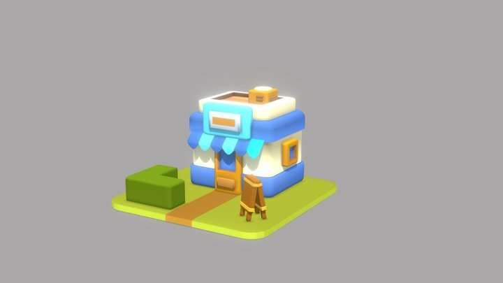 House | Cute Series 3D Model