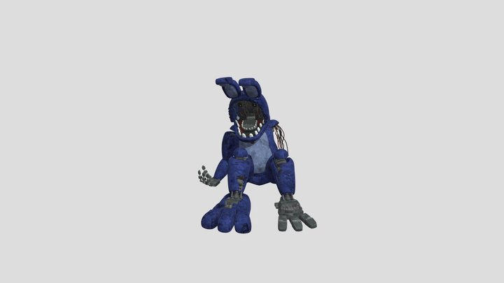 withered-bonnie-rig 3D Model
