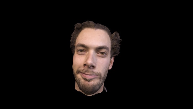 Photogrammetry Self Portrait 3D Model