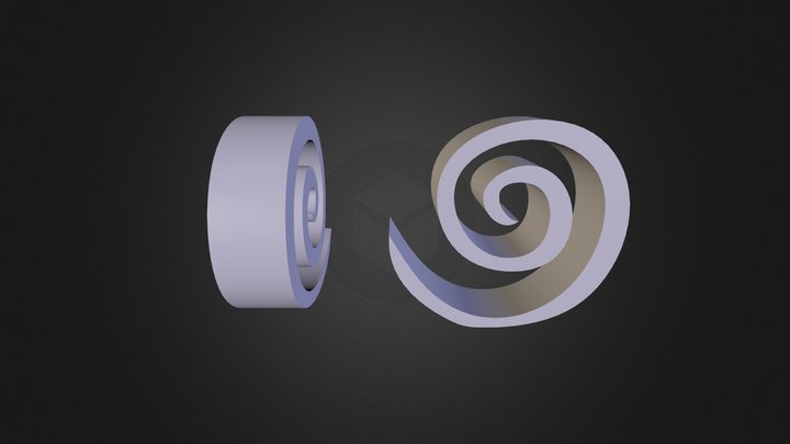 מחבר ספירלה 3D Model