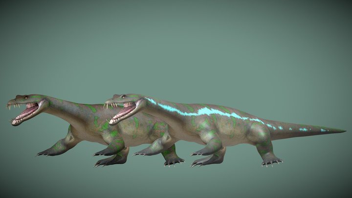 JWE2 Nothosaurus – Modelo 3D gratuito STL