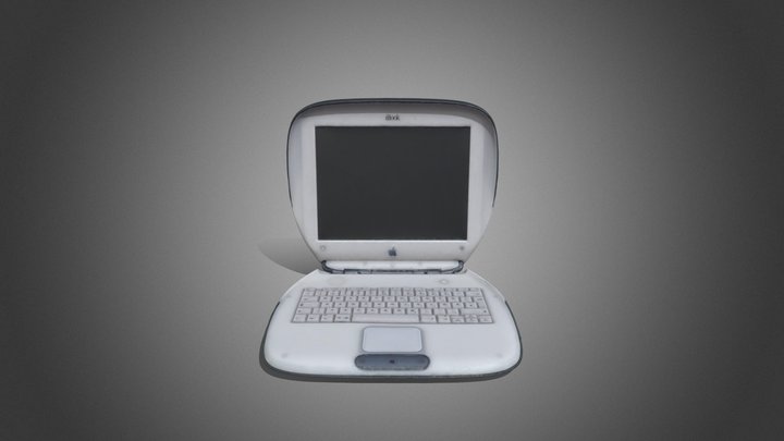 Notebook Apple iBook SE 466 3D Model