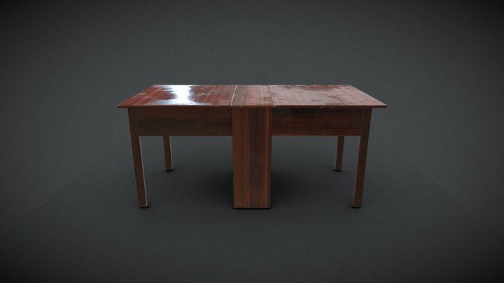 Gameready Table 3D Model