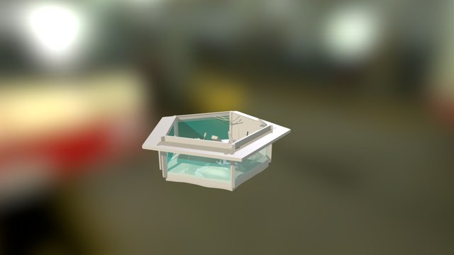Terrarium Haybox 3D Model