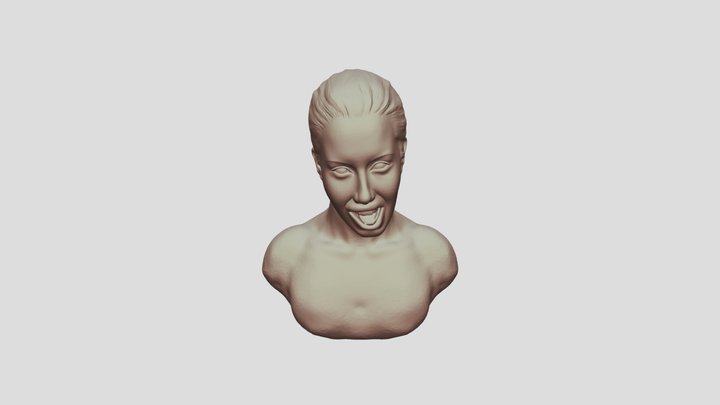 Joyful Expression 3D Model