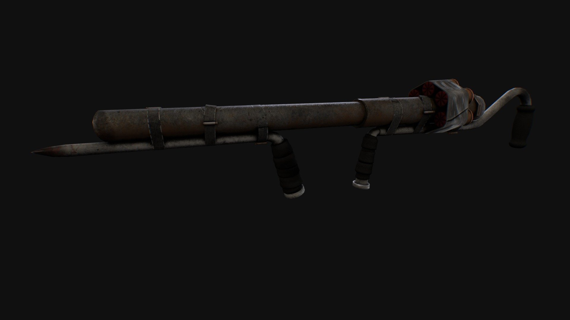 Makeshift Shotgun - 3D model by racush [7864287] - Sketchfab