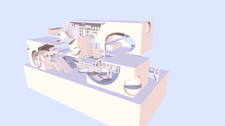 Blank Space Observatory 3D Model