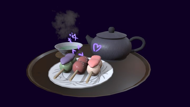 Dango!!! 3D Model