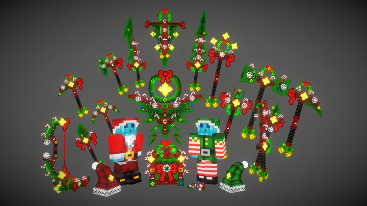 Christmas Bliss Collection V.2 3D Model