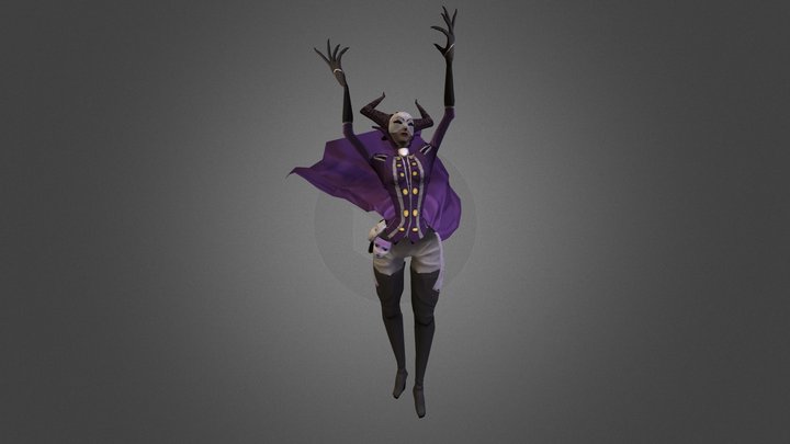 Masquerade Mistress 3D Model