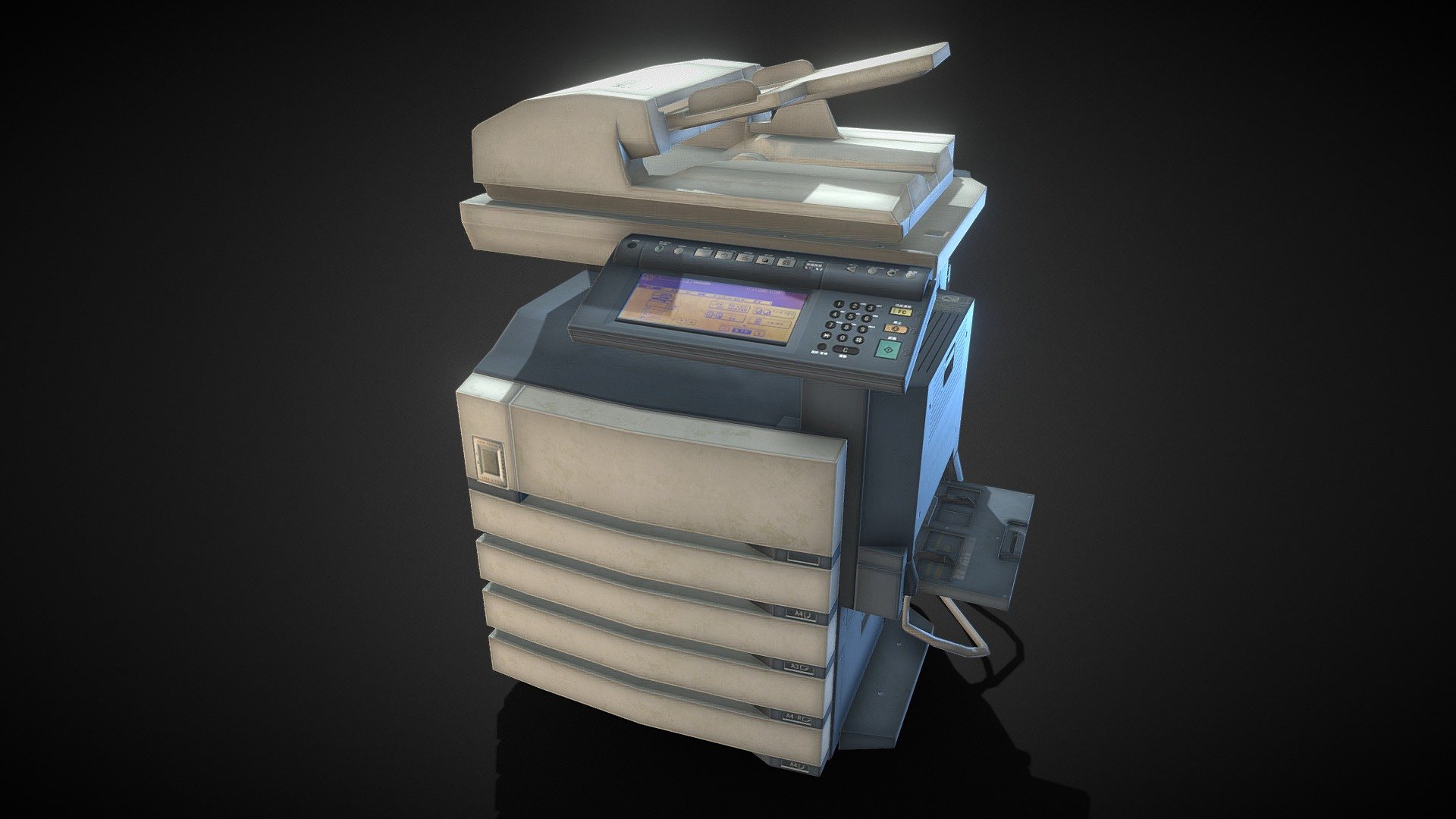 Photo Copying Machine - Buy Royalty Free 3D model by animod [786865c ...