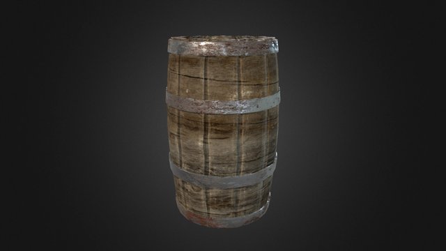Barrel 3D Model