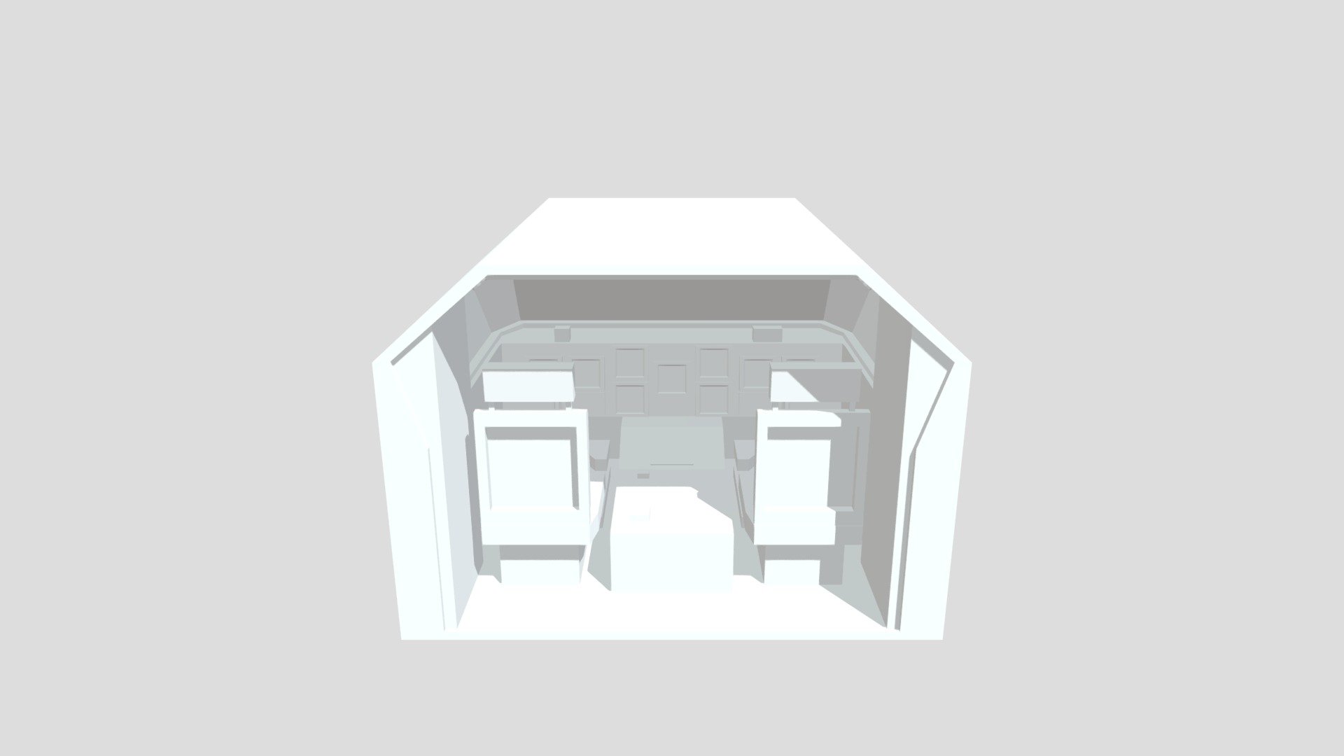 Cockpit control center from Poly by Google