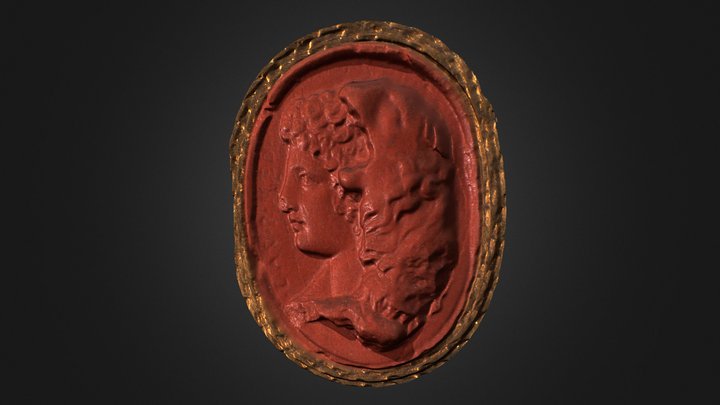 Popiersie Herkulesa  - model 3D