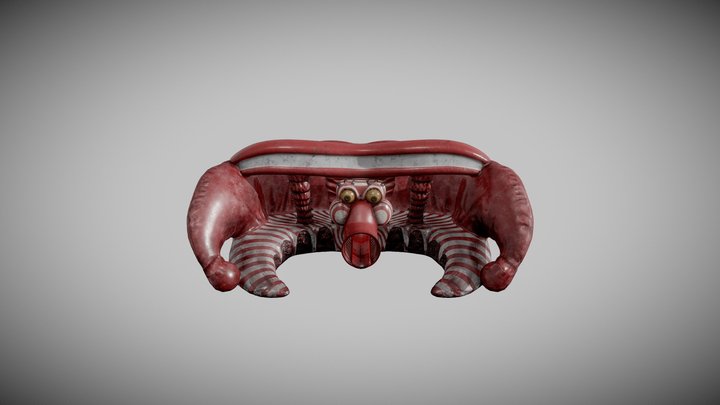 Indoor Playground Slider 3D Model